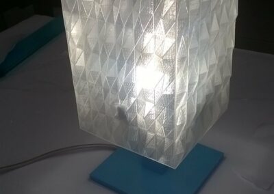 Stampa 3d di una lampada